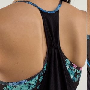 No limits tank - Black / Petal Pop Multi